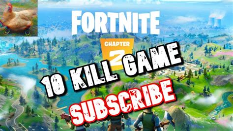 10 Kills In Fortnite Chapter 2 Youtube