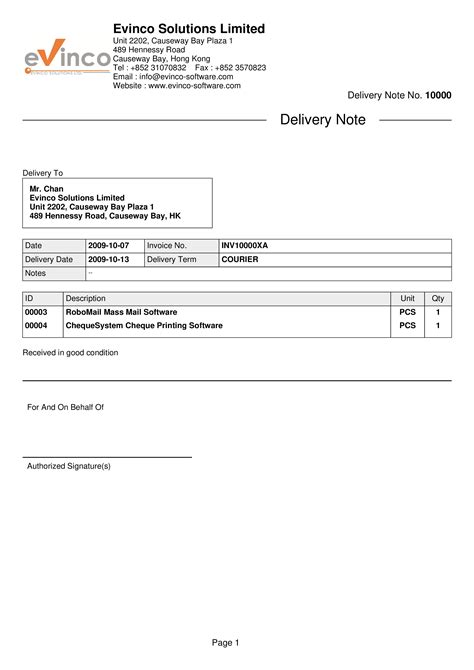 Blank Delivery - How to create a Delivery? Download this Blank Delivery template now!
