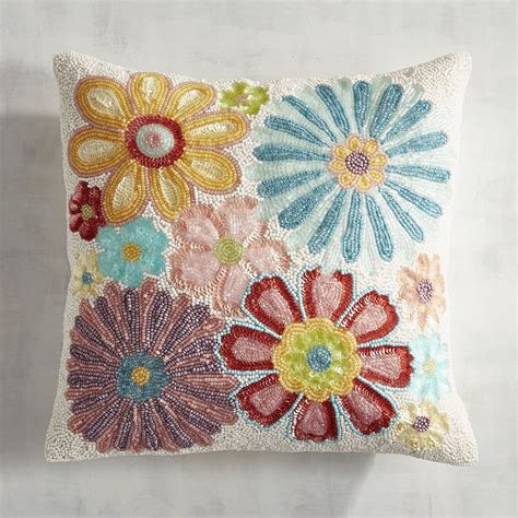 Looking For A Pillow Thats A Mix Of Fab And Floral Our Pillow Has You Covered—in Vibrant