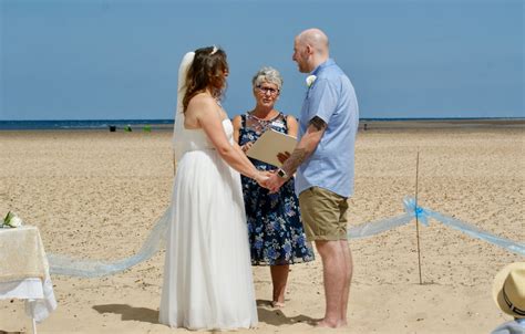 Beach Ceremony Norfolk • White Rose Ceremonies