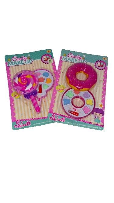 Set Maquillaje Infantil Dise O Donas Y Helado Cerezas