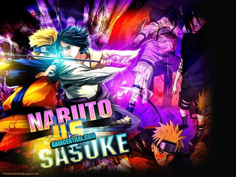 Fun Never Ends Naruto Vs Sasuke