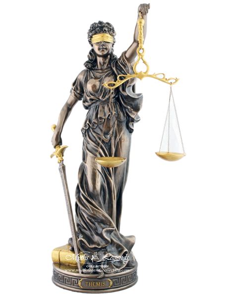 Themis Lady Justice Large Myths And Legends Collection