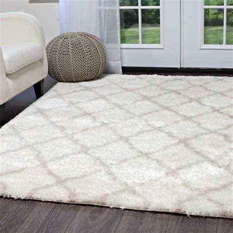 Contemporary flair meets traditional artistry in this rug. Rugs Area Shag Rug Modern Moroccan Trellis Lattice Floor ...