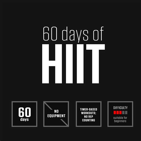 60 Days Of Hiit By Darebee