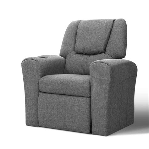 Buy fabric armchairs and get the best deals at the lowest prices on ebay! Artiss Kids Fabric Reclining Armchair - Grey