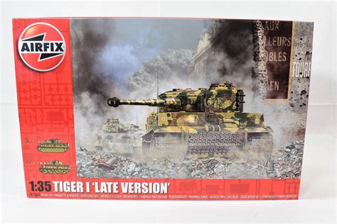 Airfix Tiger 1 Late Version 135 Scale Model Kit A1364
