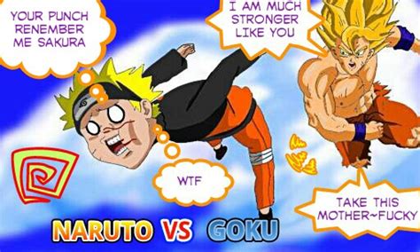 Naruto Vs Goku By Eduartineanimacionet On Deviantart