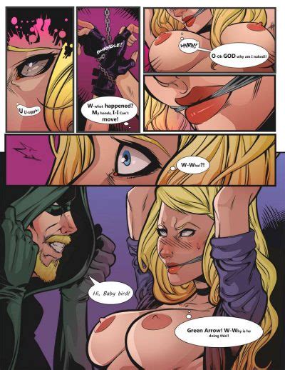 Black Canary Ravished Prey Pieexpress Porn Cartoon Comics