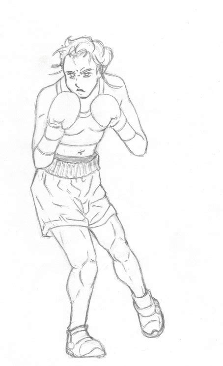 Boxing Girl By Maruyamart On Deviantart