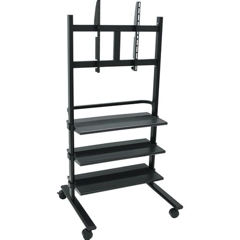 Luxor Wfp100 B Universal Lcd Tv Stand With Three Shelves