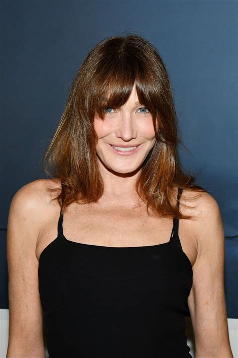 Carla bruni sarkozy (born carla gilberta bruni tedeschi; CARLA BRUNI at Mondino Numero Launch in Paris 07/04/2019 ...