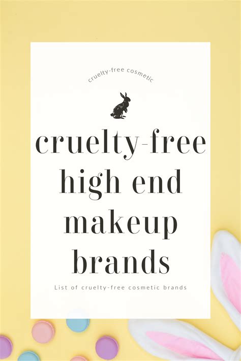 Cruelty Free Make Up Brands High End Updated 2021
