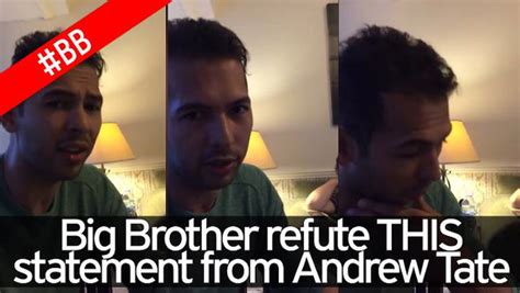 Big Brother S Andrew Tate Reveals Why He Was Removed From The House