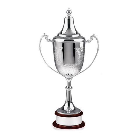 Large Silver Trophy L554 Awards Trophies Supplier