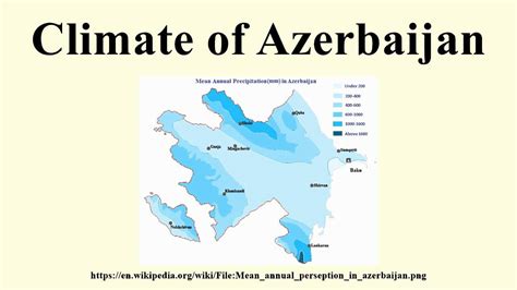 Climate Of Azerbaijan Youtube