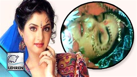 The Mystery Behind Divya Bharti S Death Revealed Video Dailymotion