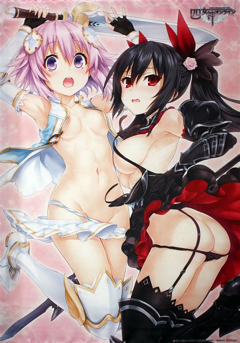Neptune And Noire Neptune And 2 More Drawn By Hisasi Danbooru