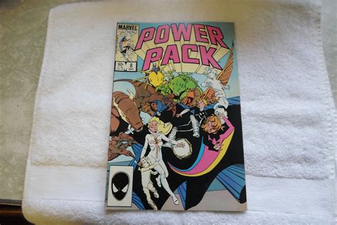 1984 Marvel Comics Power Pack 8 Comic Books Copper Age Marvel