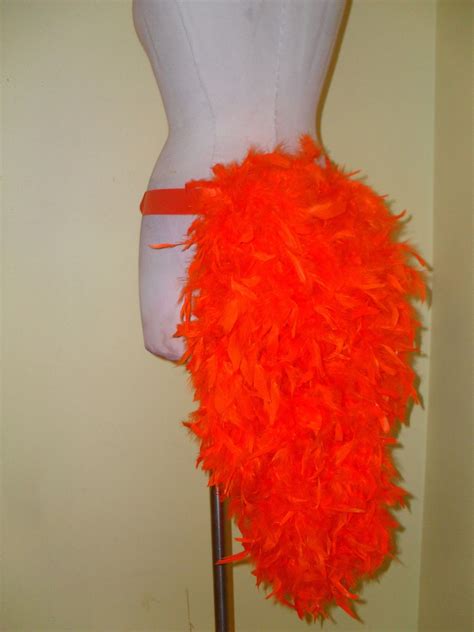 Perfect For The O Jay Cute Feather Bustle Tutu Tail Costume Showgirl