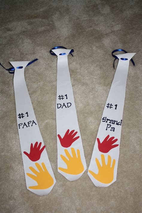 Father's Day Paper Tie Craft
