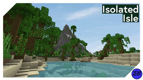 Stranded On An Island Isolated Isle Minecraft Map Youtube
