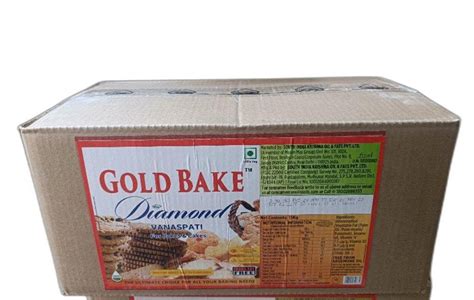 Mono Saturated Gold Bake Diamond Vanaspati Ghee Packaging Type Carton