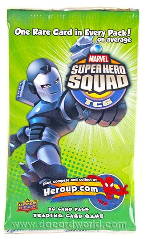 We did not find results for: Marvel Super Hero Squad Trading Card Game Hero's Destiny Booster Pack | DA Card World