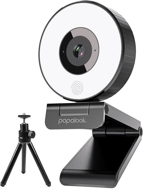 Buy Webcam With Ring Light Full Hd 1080p Obs Live Streaming Usb