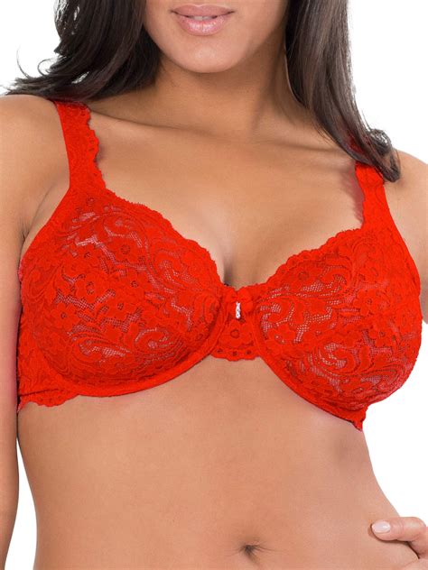 Smart And Sexy Women S Plus Size Signature Lace Unlined Underwire Bra Style Sa964