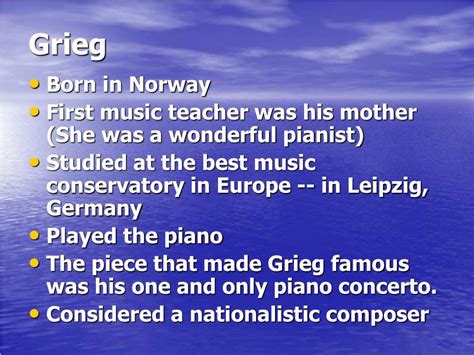 Ppt Edvard Grieg Powerpoint Presentation Free Download Id3568152
