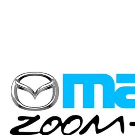 Mazda Zoom Logo Outline Brand Logo Images