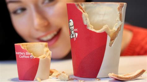 Kfc Is Now Serving Edible Coffee Cups Abc7 San Francisco