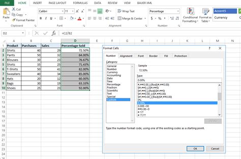 We will use two buttons—one to format the cell value as a percentage and another to reduce the number of decimal. Percentages in Excel: How to use the percentage formula in Excel - IONOS