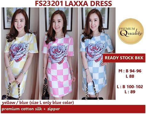 Laxxa Dress Supplier Baju Bangkok Korea Dan Hongkong Premium