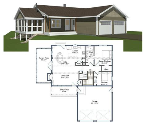 23 Small Barn House Floor Plans