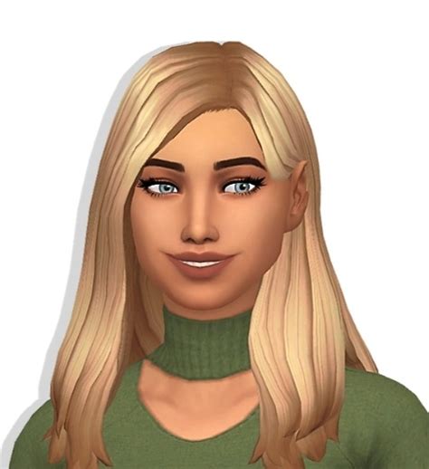 Sims 4 Maxis Match Cc — Jellyplumbean Molly A Default Skin I Keep All