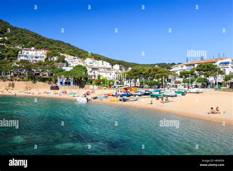 Tamariu Beach Costa Brava Spain Stock Photo Alamy
