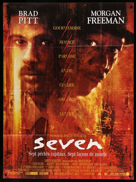 Seven 1995 Film Seven David Fincher Gwyneth Paltrow Brad Pitt