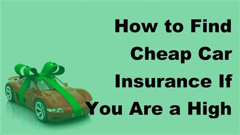 71% more if they have poor credit and live in a. How to Find Cheap Car Insurance If You Are a High Risk Driver - 2017 Inexpensive Car Insurance ...