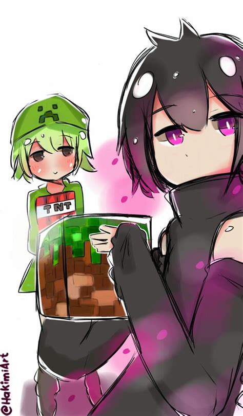 Minecraft Enderman Creeper By Harizhakimi On Deviantart