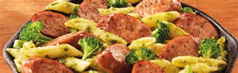 Broccoli Sausage Penne Pasta Hillshire Farm Brand