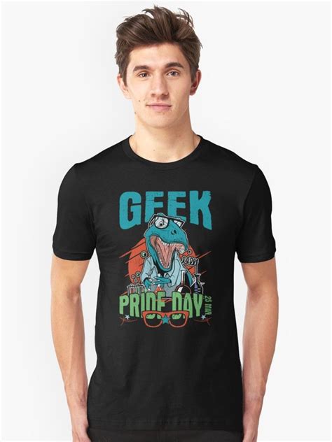 Geek Pride Day Dinosaur Rex Essential T Shirt By Alwinred Classic T