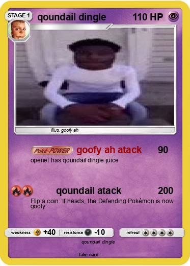 Pokémon Qoundail Dingle Goofy Ah Atack My Pokemon Card