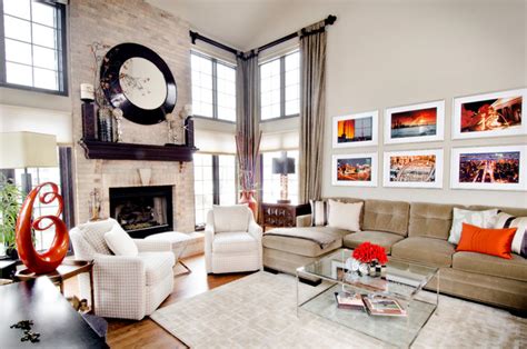 Algonquin Transitional with Color - Transitional - Living ...