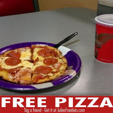 To celebrate #blackhistorymonth, chuck e. Free Personal Pizza at Chuck E. Cheese - Julie's Freebies