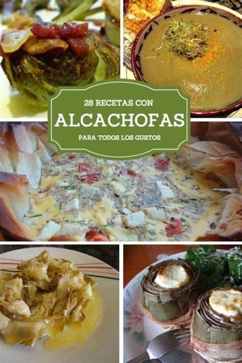 Existen infinidad de recetas elaboradas a partir de estos alimentos. Alcachofas para todos los gustos: 28 recetas para cocinar ...