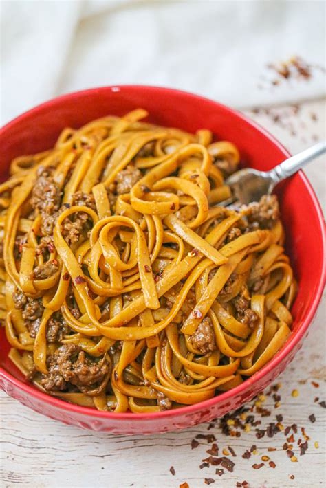 Sirloin steak can be used instead of flank steak. Mongolian Noodles Recipes With Ground Beef : Mongolian ...