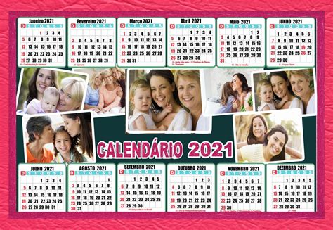 Www.webcid.com.br el calendario zaragozano es una publicación anual española que incluye una predicción meteorológica no científica del tiempo para un año, así como un almanaque. CALENDÁRIO COM FOTOS 2021 - A3 no Elo7 | Design Grafica (11F691B)