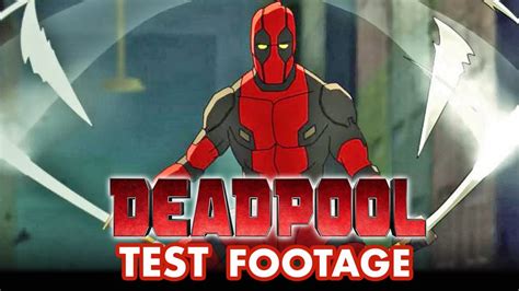 Animated Deadpool Test Footage Released Youtube